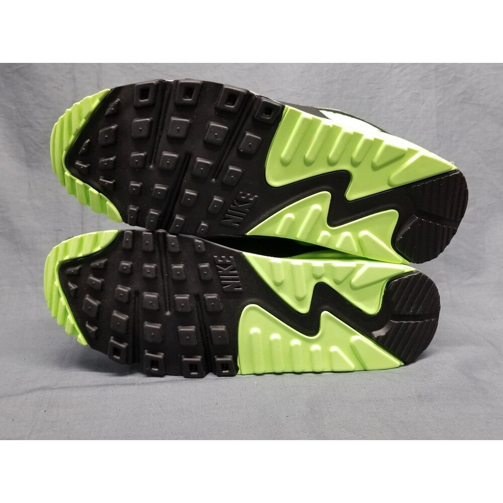 Nike Air Max 90 Sneakers White Volt Mens Size 9.5 Display NEW IN BOX! - Picture 11 of 14